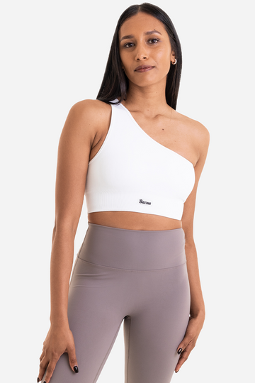 Bacon Active Sports Bra Seamless Adapt Bra // White